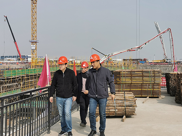 高新金控副总经理胡炘赴西安电子谷、先导院南区、丝路（西安）前海园项目检查工作