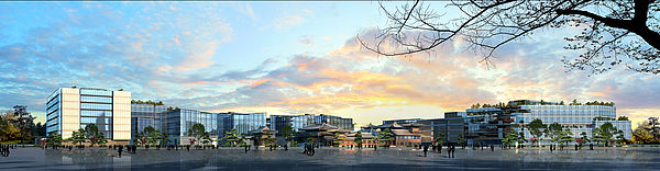 金融高地拔地而起 项目建设热火朝天—— 丝路（西安）前海园预计6月底全面建成