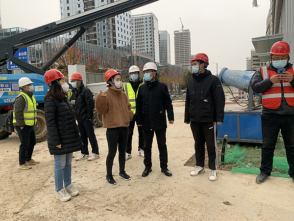 bet365官网
安委办检查建设项目安全生产和疫情防控工作